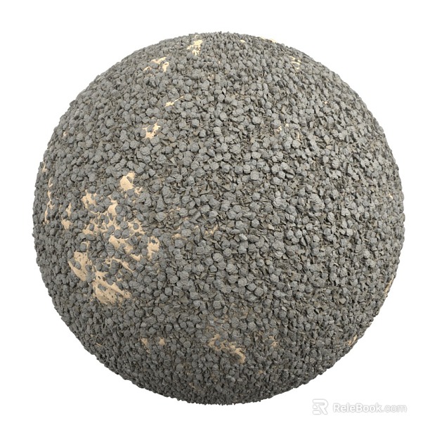Gravel PBR texture
