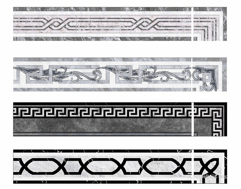 Wall line Waist line Waist line Black and white texture