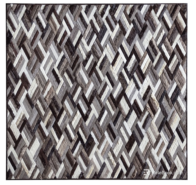 geometric carpet texture