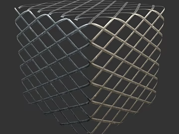 Iron net PBR texture (ID:ffach260351)