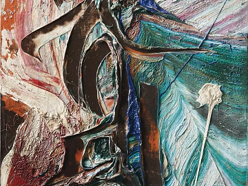 three-dimensional physical painting 3d model
