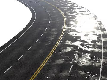 Road PBR texture (ID:ffach415464)