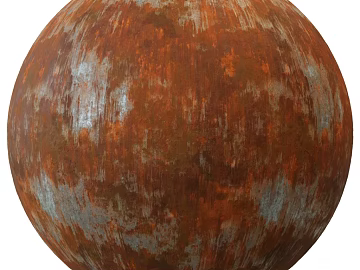 Do old metal PBR texture (ID:ffach221981)