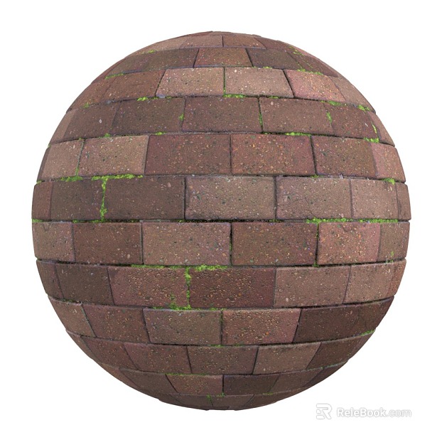 Brick wall PBR texture