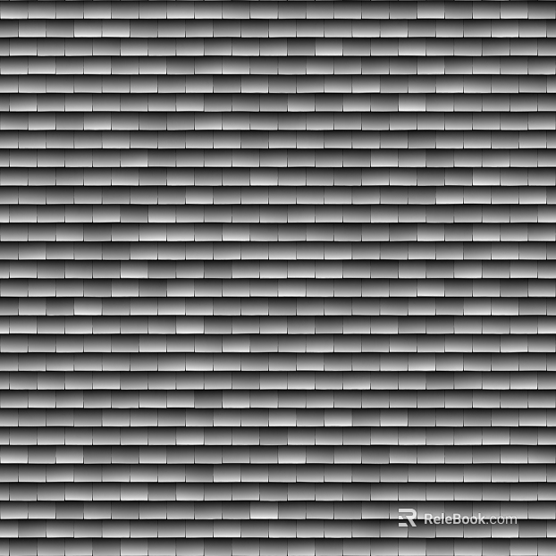 Dark gray tile roof building materials texture