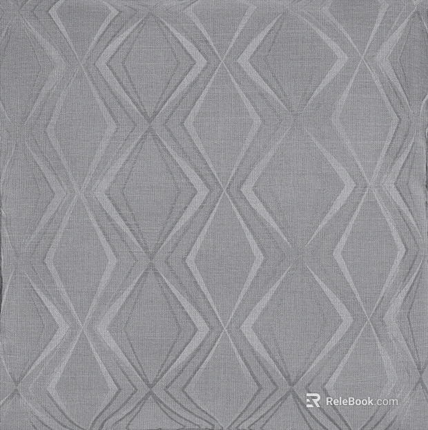Grey Geometric Fabric Soft Fabric texture