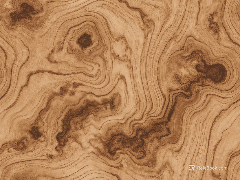 Tumour wood veneer texture