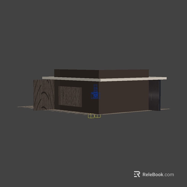 Dark Brown Wood Grain Modern Bar texture