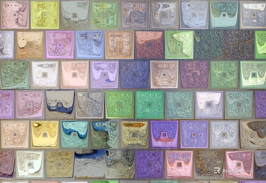 Art brick color squares texture
