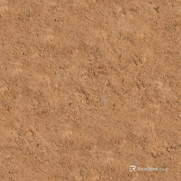Tawny soil outdoor ground texture
