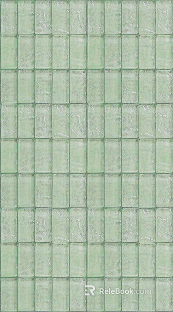 Light green glass mosaic kitchen and bathroom wall tiles texture