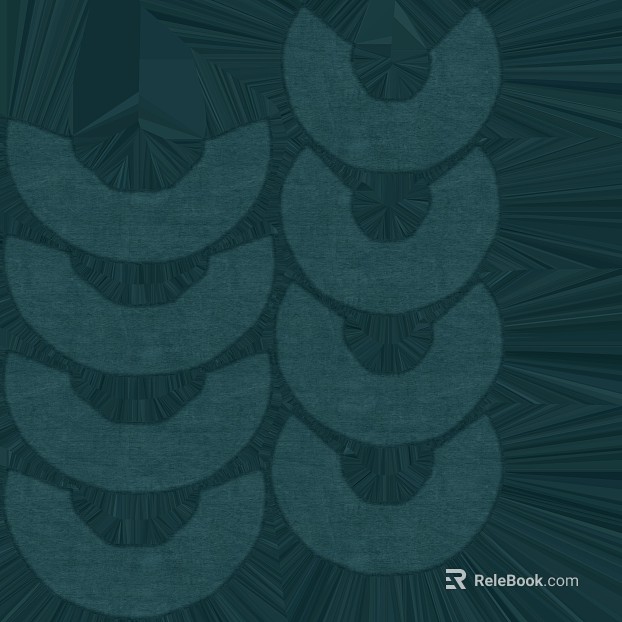 Dark green geometric pattern cloth wall decoration texture