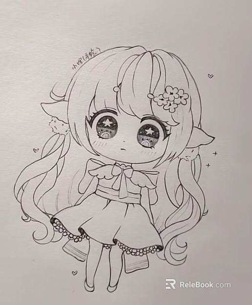 cartoon painting texture