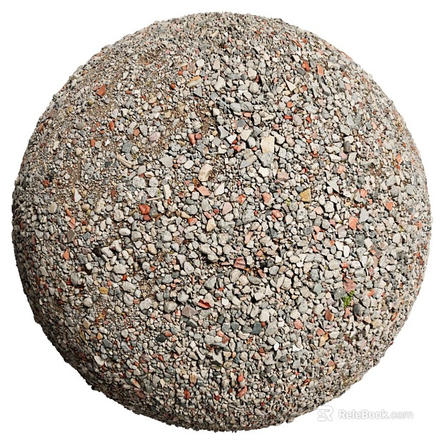 Gravel PBR texture