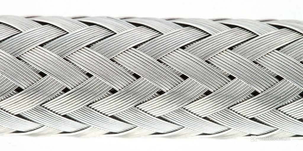 Silver woven metal mesh decorative surface material texture