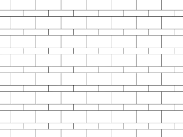 Plaid Brick Exterior Wall White Plaid Brick texture (ID:ffajg26951)