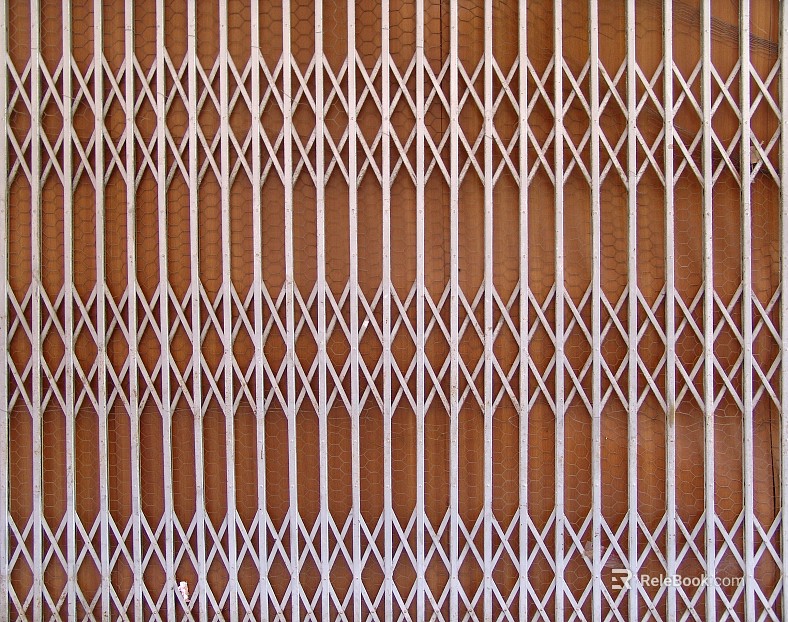 Metal door texture