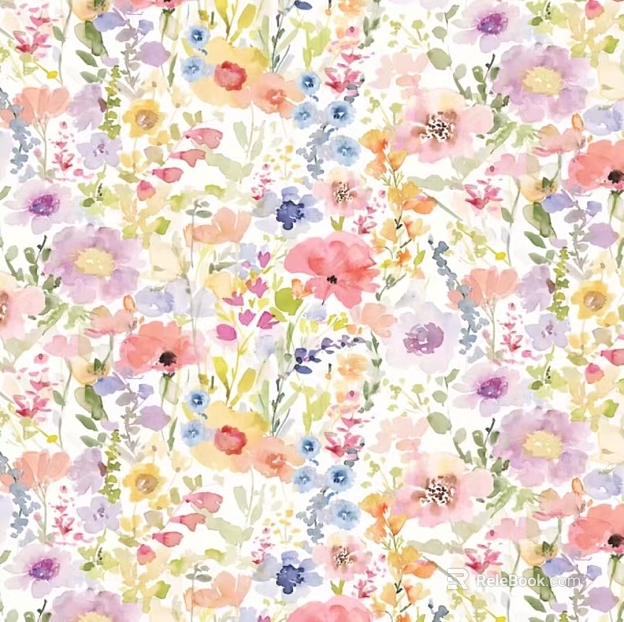 Floral Plant Flower Wallpaper Wall Cloth Wallpaper Wall Cloth Pattern Cloth texture