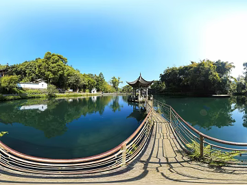 HDR City Eco Park Panorama texture (ID:ffach403803)