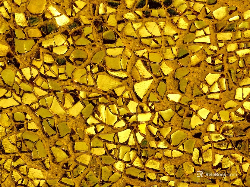 Broken glass texture