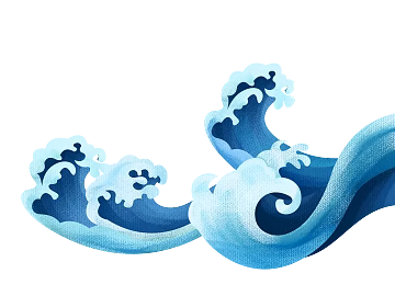 Blue hand-painted spray water pattern decoration texture (ID:ffaeh691024)