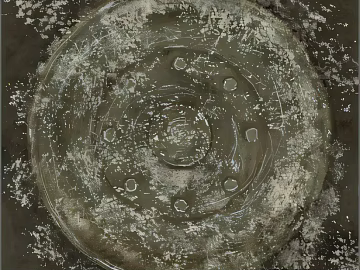 Silver gray old metal roulette industrial components texture (ID:ffaeh073939)