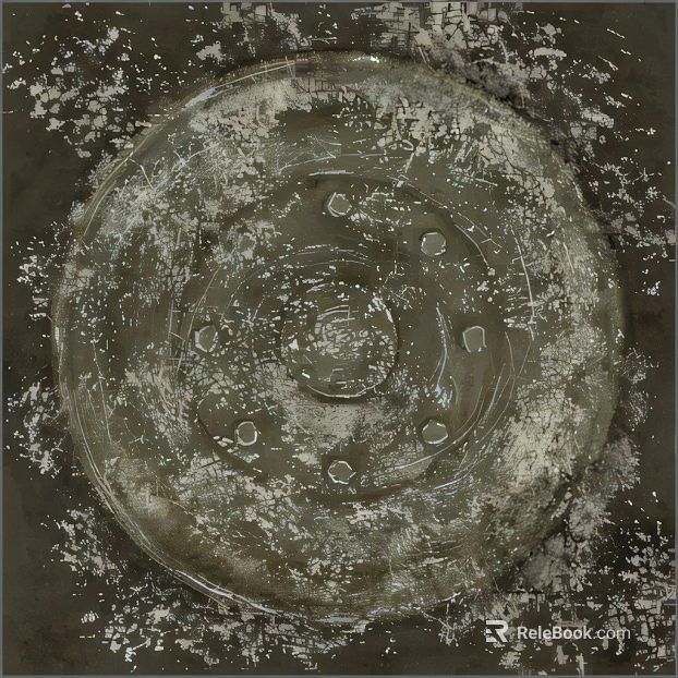Silver gray old metal roulette industrial components texture