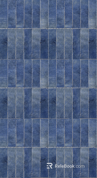 Vintage blue long antique brick texture