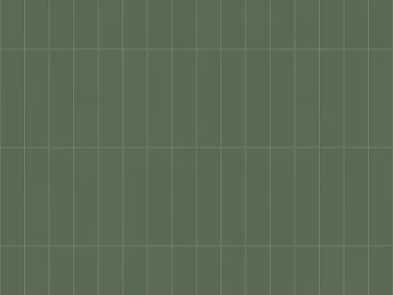 Army Green Strip Tile for Kitchen and Bathroom Wall 3d model