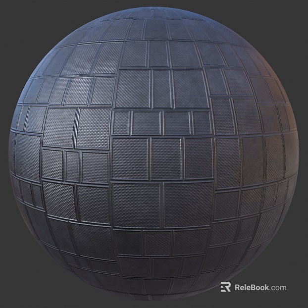 Metal Plate PBR texture