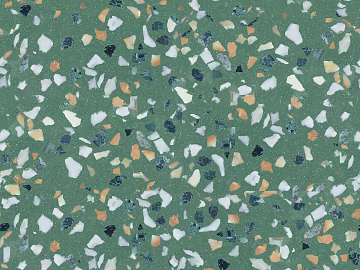 terrazzo water ground green tile stone seamless texture (ID:ffajg84888)