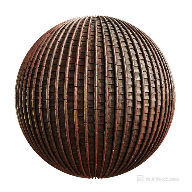 Asian Roof Tile PBR texture