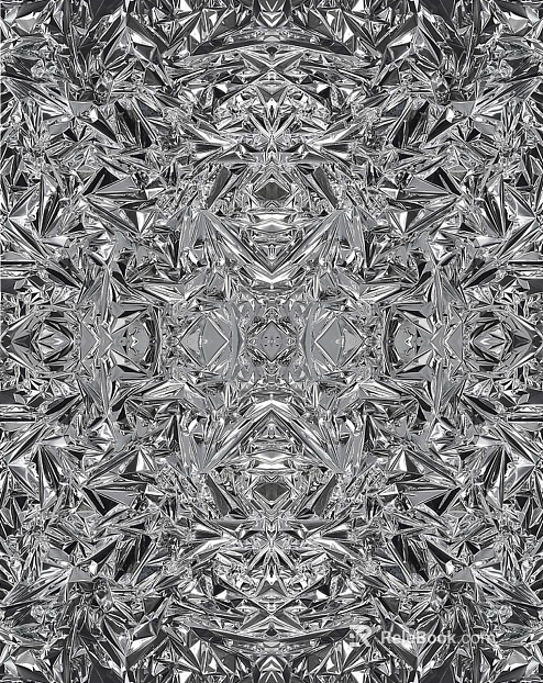 Silver foil texture
