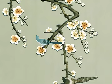 Plant painting 3d model