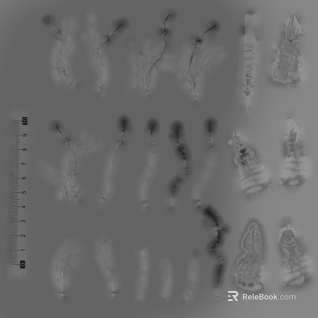 Black and White Bump texture