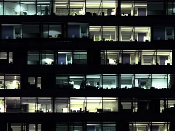 Night view modern office building windows texture (ID:ffaeh164566)