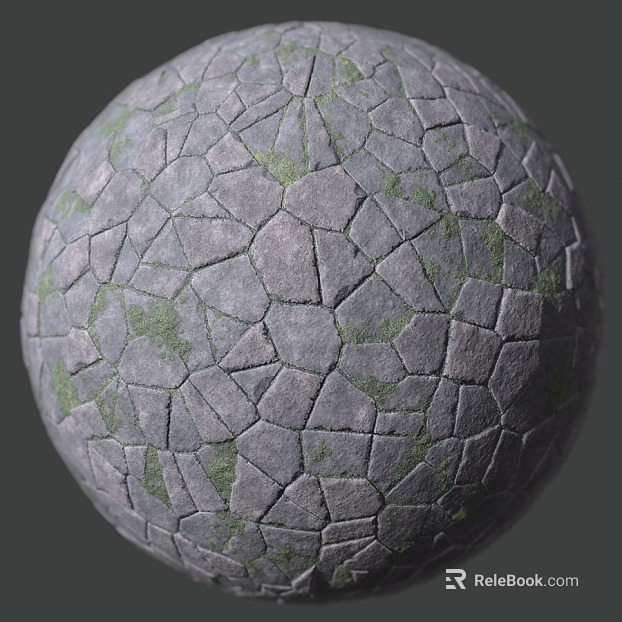 Stone Paving PBR texture