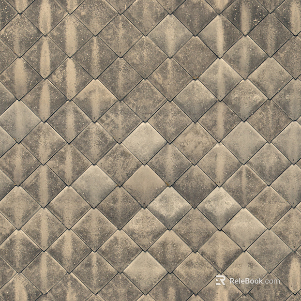 Green tile texture