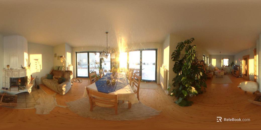 Indoor Restaurant HDR texture