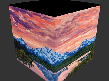 Landscape Painting PBR texture (ID:ffach769981)