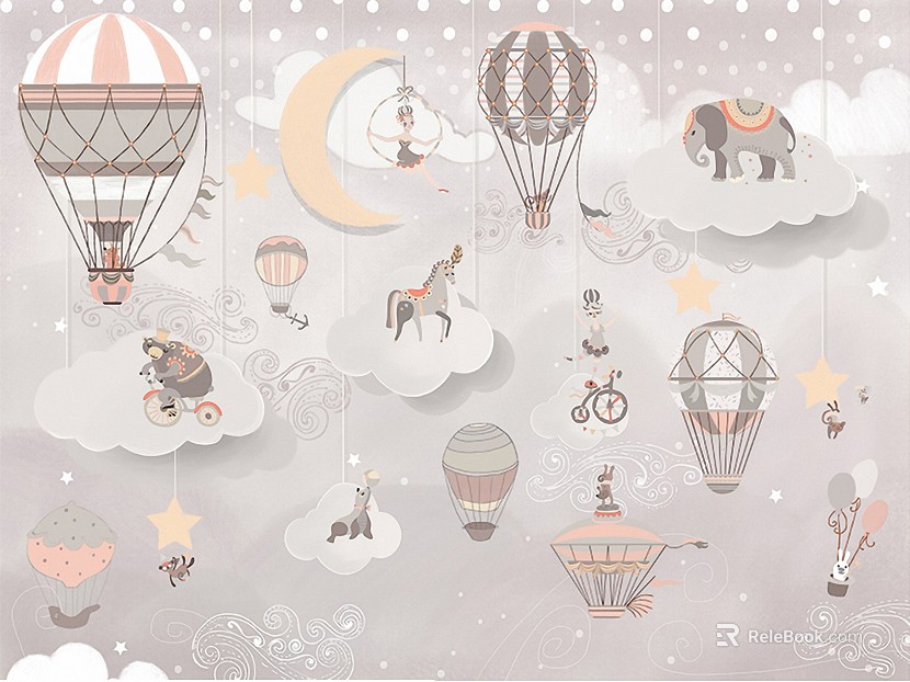 Children's Wallpaper texture
