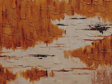 Brown abstract texture decorative painting (ID:ffaeh006801)