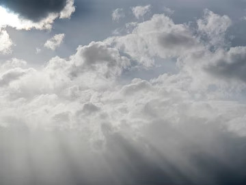 Dark dark clouds, cloudy sky, storm disaster coming texture (ID:ffach597431)