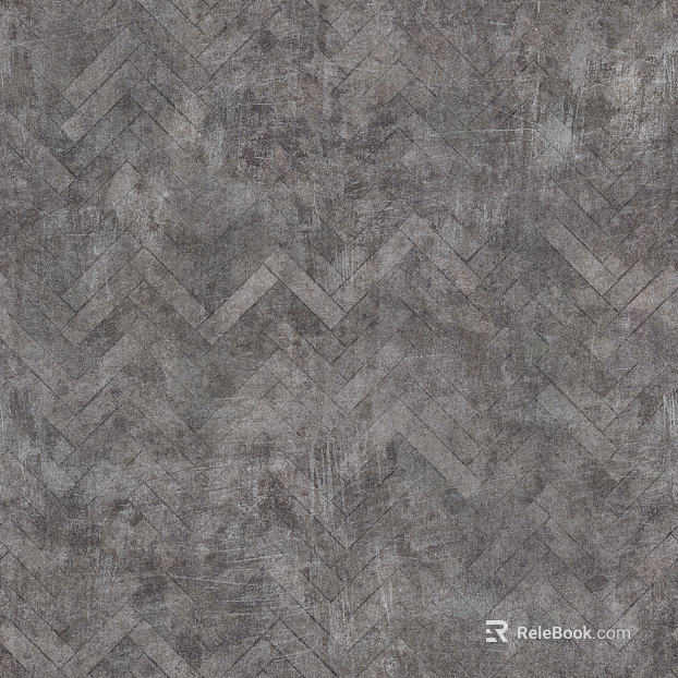 Dark gray herringbone wood brick wall ground texture