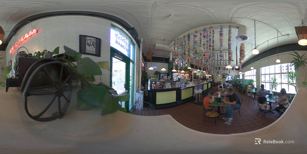 Dessert Shop Day HDR texture