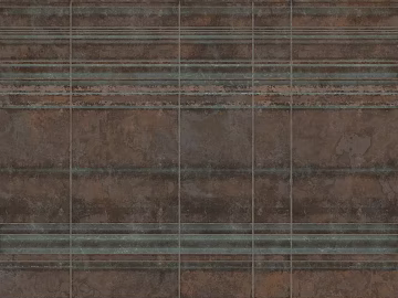 Dark Brown Retro Striped Tile Wall texture (ID:ffaeh220876)