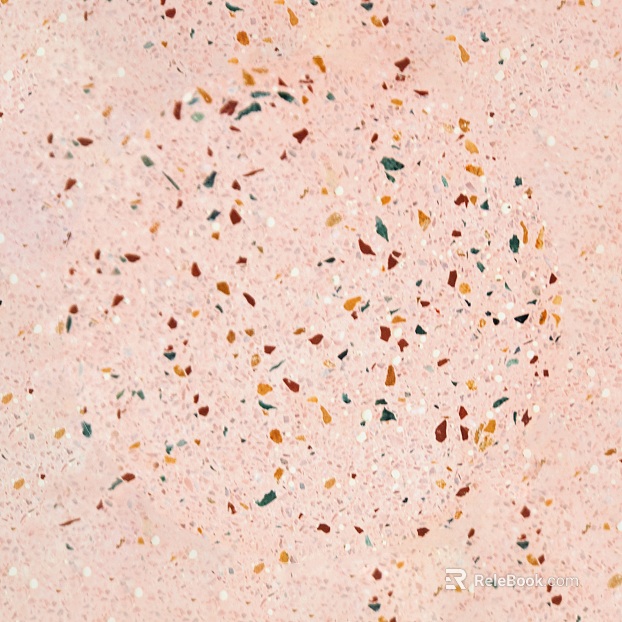 Pink terrazzo indoor wall ground texture