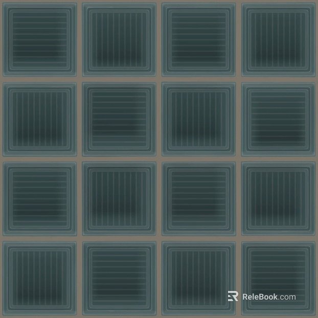 Gray blue striped glass mosaic kitchen wall texture