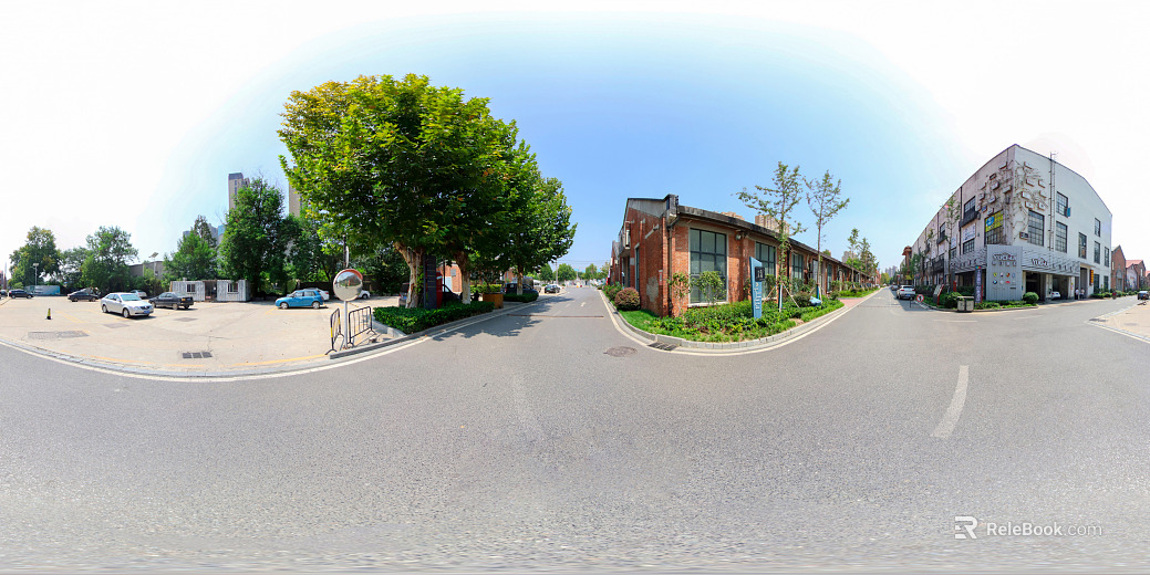 HDR City Panorama texture