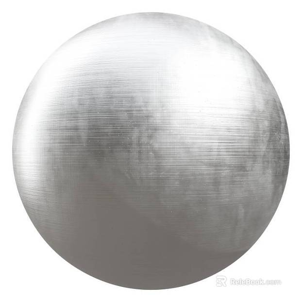 brushed metal PBR texture